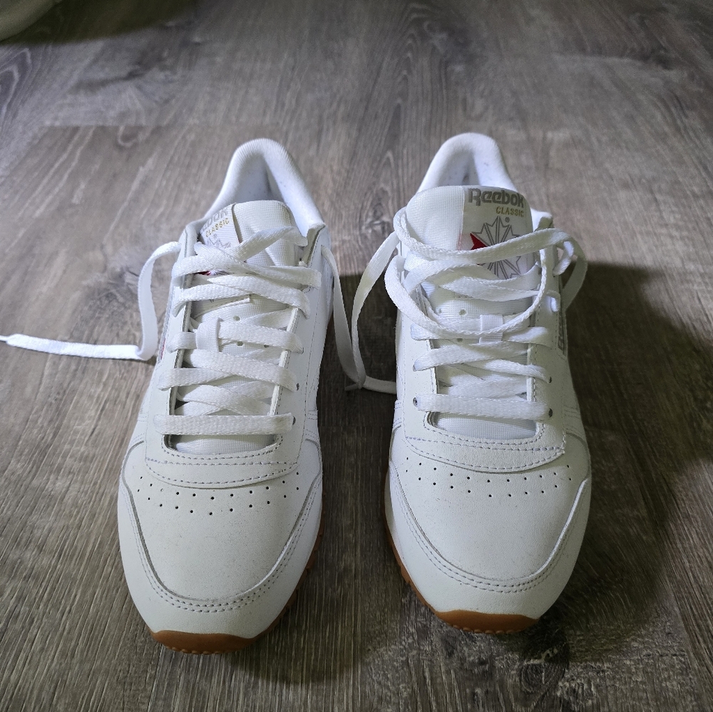 Reebok Classics White Leather Sneakers